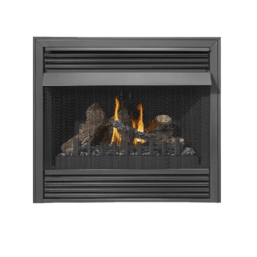 36-in Grandville Vent Free Fireplace w/Millivolt Ignition, Natural Gas