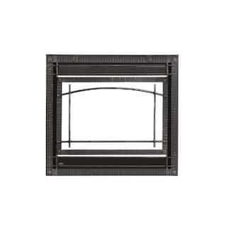 Napoleon Surround for Ascent X 36/X 70 Fireplace, Scalloped Wrought Iron, BLK