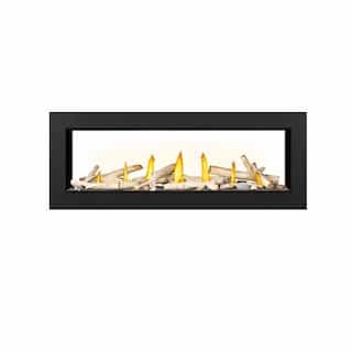 50-in Vector Gas Fireplace, See Through, Direct, Natural Gas