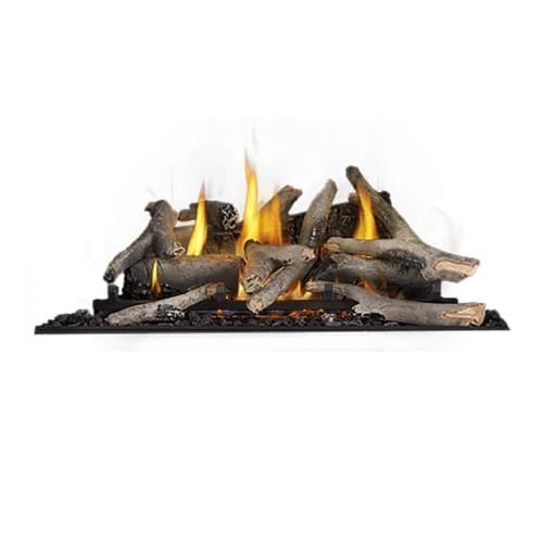 Maple Log Kit for 36-in Altitude X Series Fireplace