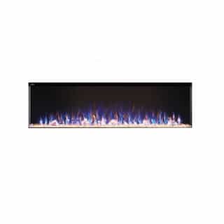60-in Trivista Primis Three-Sided Electric Built-In Fireplace