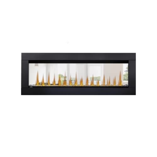 50-in CLEARion Elite See Through Electric Built-In Fireplace