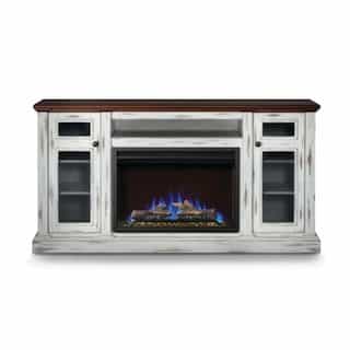 Charlotte Media Console w/ Cineview Electric Fireplace