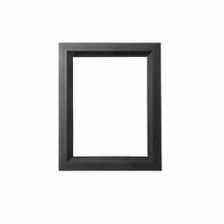 Surround w/ Safety Barrier for Park Avenue Fireplace, Rectangular, BLK