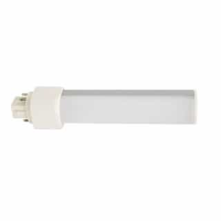 7W LED PL Bulb, 4-Pin, Horizontal Ballast Compatible, 3500K