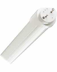 18W T8 LED Tube, 4 Ft, 5000K, Direct Wire, 2200 Lumens