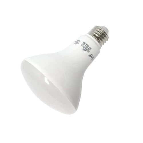 12W LED BR30 Light Bulb, Dimmable, 4000K