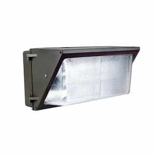 60W LED Traditional Wallpack Light, 250W MH Retrofit, Dimmable, 4612lm, 4000K, Bronze
