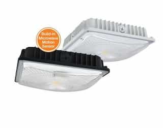 NaturaLED 5000K 45W White LED Slimline Canopy w/ Sensor