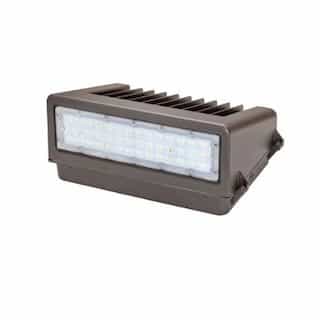 60W LED Cutoff Wall Pack, 320W MH Retrofit, Dimmable, 7347 lm, 4000K