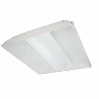 20W 2' x 2' LED Troffer Light Fixture, Dimmable, 4000K