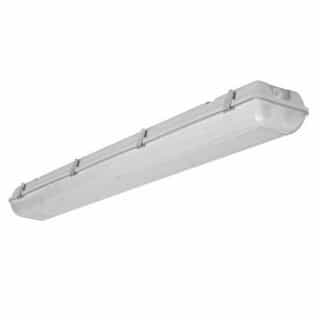 25W 4-ft LED Vapor Tight Linear Fixtures, Dimmable, 3146 lm, 5000K