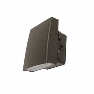 15W LED Adjustable Wall Pack, 100W Inc. Retrofit, Dimmable, 1800 lm, 4000K, Dark Bronze
