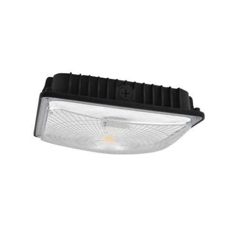 10-in 42W LED Slim Canopy Light, Dimmable, 5517 lm, 4000K, Black
