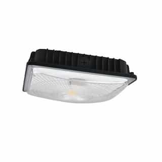 NaturaLED 10-in 42W LED Slim Canopy Light, Dimmable, 5517 lm, 4000K, Black