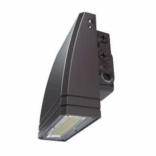 LED Adjustable Slim Wall Pack, Selectable Watts, Lumens & CCT, BK, 2PK