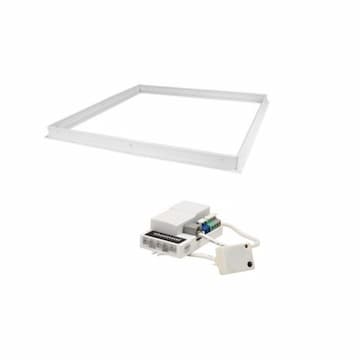 Motion Sensor and Mounting Plate for LED Troffer