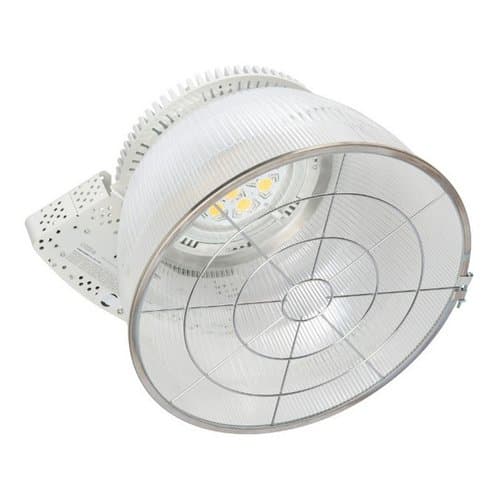 Wire Guard for High/Low Bay LED Fixtures, White