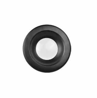 NaturaLED 4-in Round Recessed Trim for LED Recessed Downlight, Black
