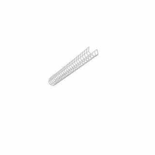 4-ft Wire Guard for Commercial Strip Light, White