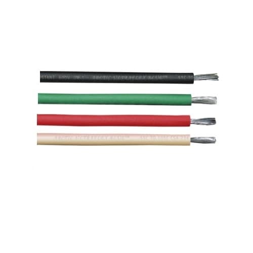 Northern Cables 250-ft Armored Conductor Cable Coil, 150 lb Max Capacity, Black, White, Red, Green