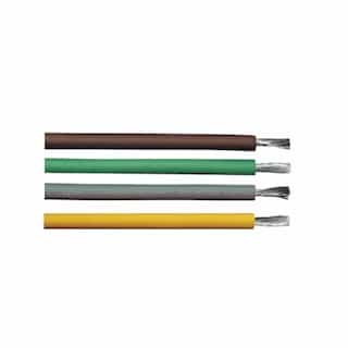 Northern Cables 250-ft Copper Conductor Cable Coil, 150 lb Max Capacity, Brown, Yellow, Gray, Green