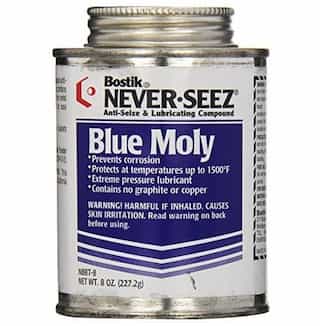Never Seez 16 oz Blue Moly Compounds  w/ Brush Top