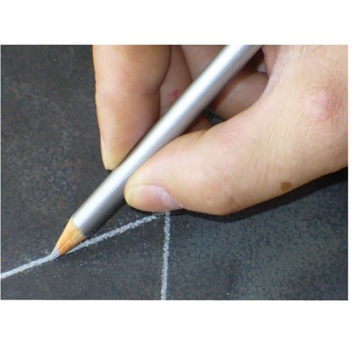 Fine Tip Sharpened Silver Welder's Pencil