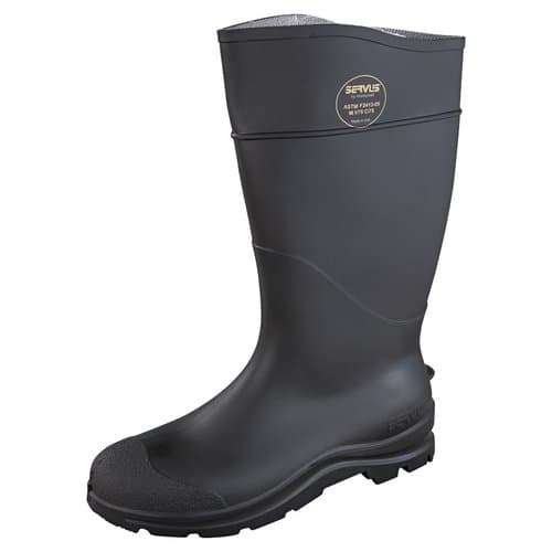 Honeywell Size 12 Black Steel Toe CT Economy Knee Boots
