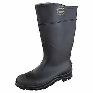 Black Size 9 Steel Toe CT Economy Knee Boots