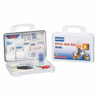 North Safety  25 Person Bulk Plastic First Aid Kit