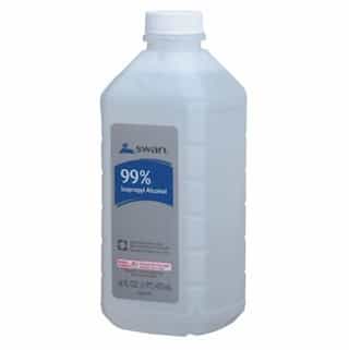North Safety  Rubbing Alcohol, 99% Isopropyl Alcohol, 16 oz.