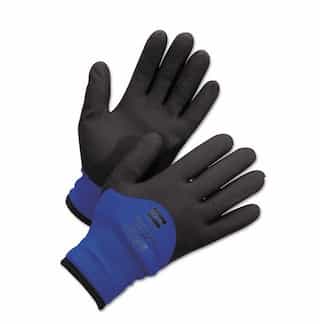 North Safety  Medium Cold Grip Winter Gloves w/ PVC Coating, 12pk