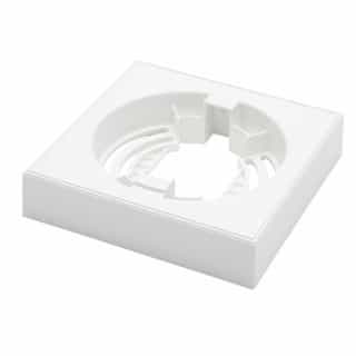 Nuvo 5-in Square Collar for Blink Pro Light Fixture, White