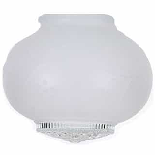 Nuvo 5.56-in Decorative Hall Glass Shade, Frosted