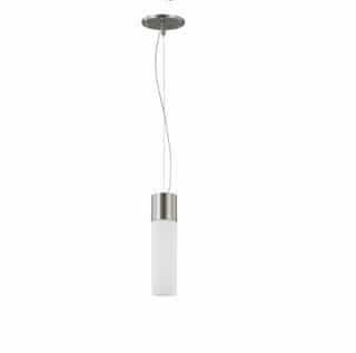 Link Pendant Lght Fixture w/ GU24 Lamp, 1-light, Brushed Nickel