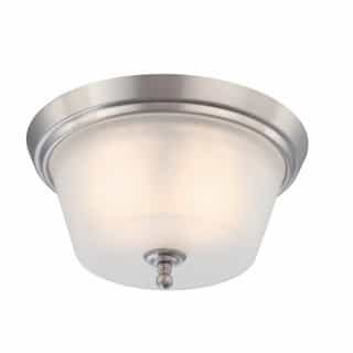 Surrey Flush Dome Light, Frosted Glass
