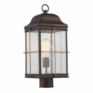 60W Howell Outdoor Post Light Lantern, Vintage Lamp Included