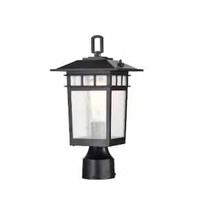 Nuvo 14-in Cove Neck SM Outdoor Post Light Fixture w/o Bulb, 120V, TB