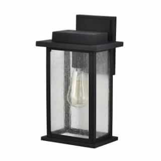 Nuvo 100W Sullivan Wall Lantern w/Clear Seeded Glass , Medium, 120V, Black