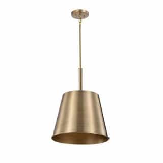 Alexis Large Pendant Fixture w/o Bulb, 120V, Burnished Brass/Gold