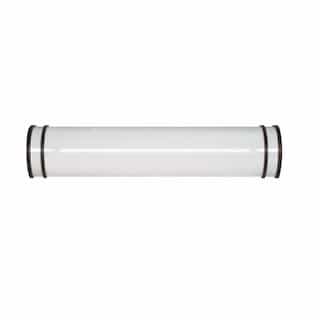 Nuvo 25" Glamour Wall Mounted Vanity Light Fixture, Fluorescent 