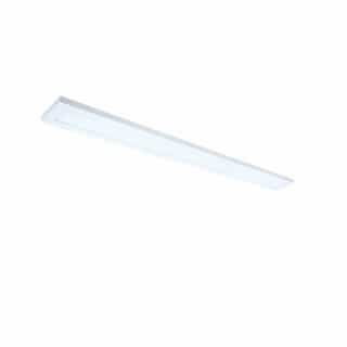 40W 5" x 4' LED Surface Mount Fixture, White
