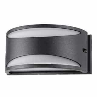 8.6W Genova LED Wall Sconce Light Fixture, Anthracite