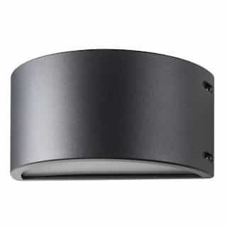 Nuvo 12W Genova LED Wall Sconce Light Fixture, Anthracite