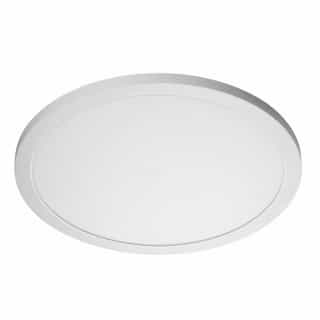 Nuvo 30W Round 19 Inch LED Flush Mount, Dimmable, 4000K, White