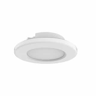 4-in 9W LED Surface Mount, Dimmable, 120V, CCT Selectable, White