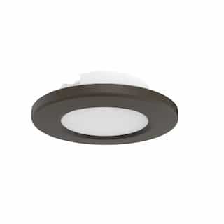 4-in 9W LED Surface Mount, Dimmable, 120V, CCT Selectable, Bronze