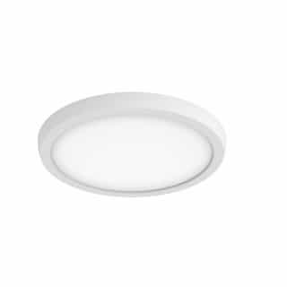 Nuvo 9-in 13W LED Blink Flush Mount, Round, 120V, CCT Selectable, White