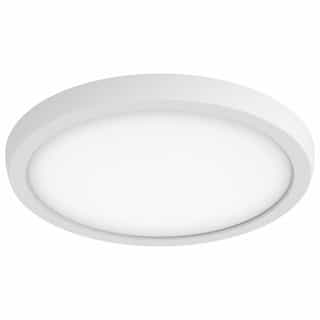 Nuvo 9-in 13W Round Blink Pro LED Fixture, 1200 lm, 120/277V, 4000K, White